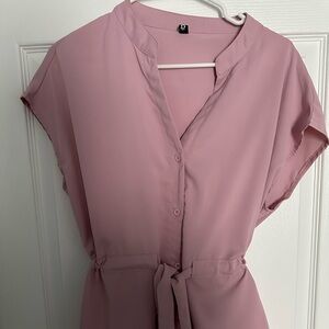 Mauve women’s work dressy top